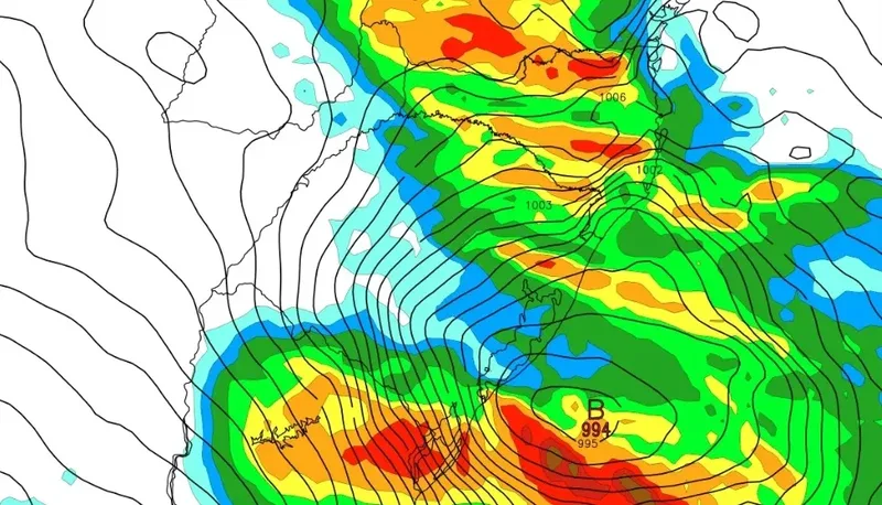 Sul e Sudeste devem ter tempestades e possibilidade de ciclone extratropical