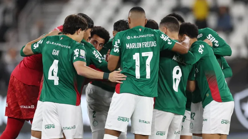 Empate com o Botafogo tira o Palmeiras da liderança do Brasileirão