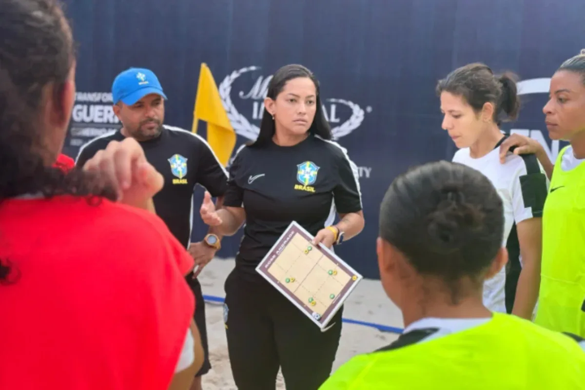 Rose Andrade acompanha Supercopa e projeta novas atletas no beach soccer