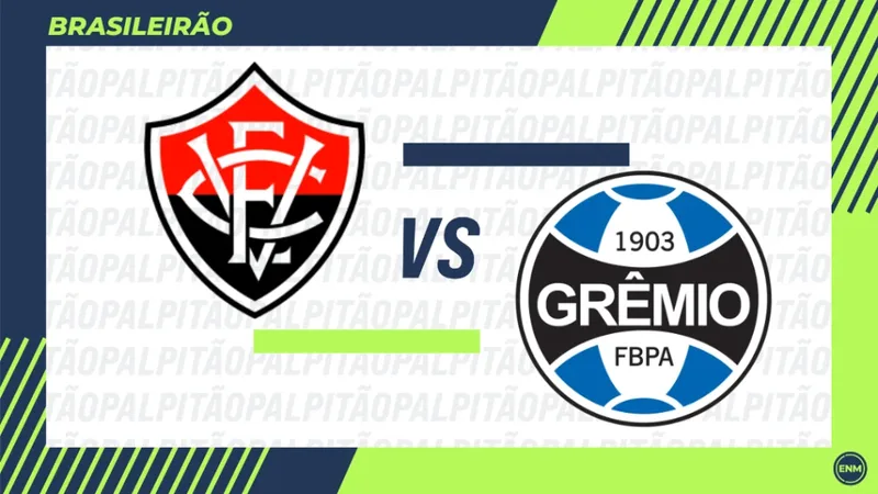 Vitória recebe o Grêmio pela 26ª rodada do Brasileirão