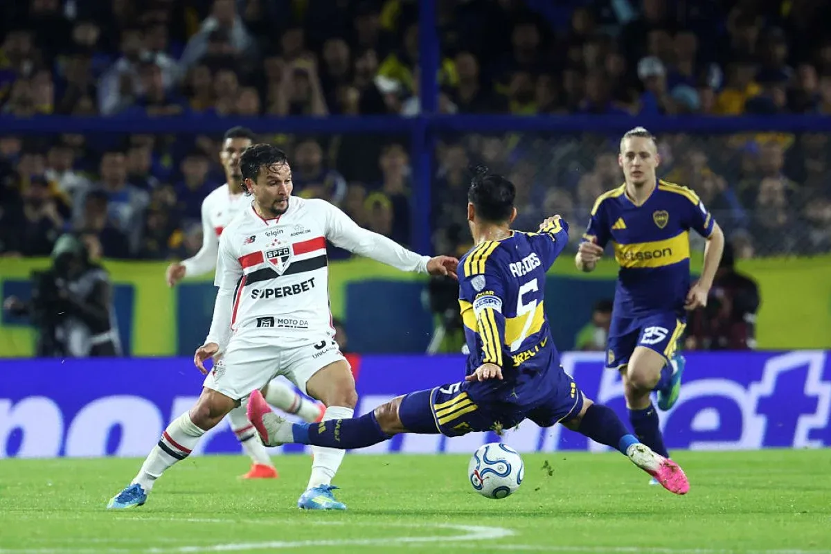 Boca Juniors derrota São Paulo na ida das quartas da Sul-Americana