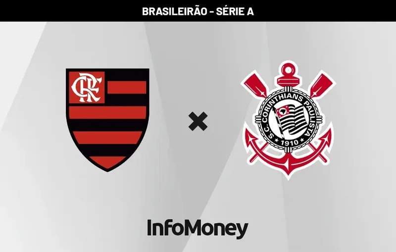 Flamengo e Corinthians se enfrentam pela 27ª rodada do Brasileirão