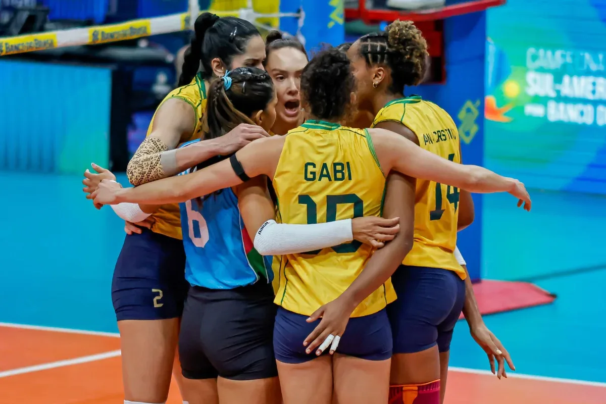 Brasil vence a Argentina e garante vaga no vôlei feminino dos Jogos de 2028