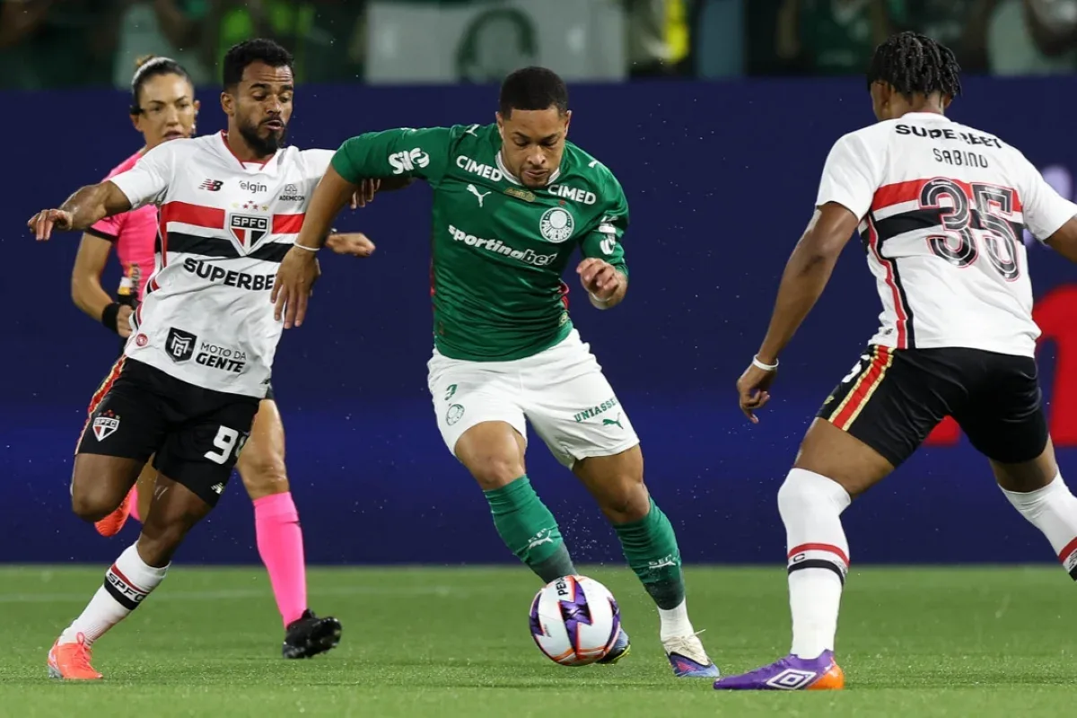 Palmeiras e São Paulo se enfrentam pela 27ª rodada do Brasileirão