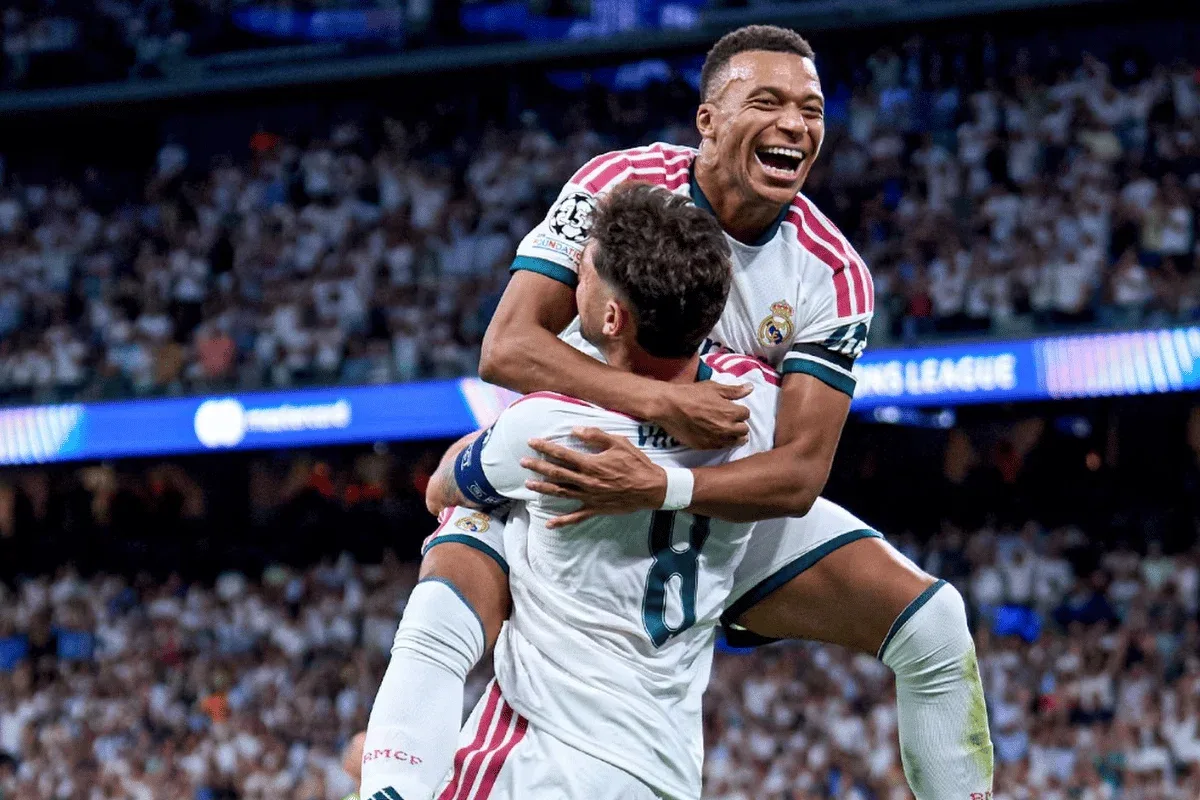 Real Madrid vence a Inter de Milão por 2 x 1 na Champions League