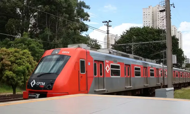Falha em composição reduz operação da linha 12-Safira da CPTM