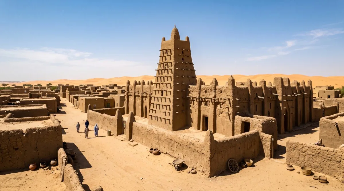 Timbuktu estruturou uma rede de ensino islâmico apoiada pelo comércio do Saara