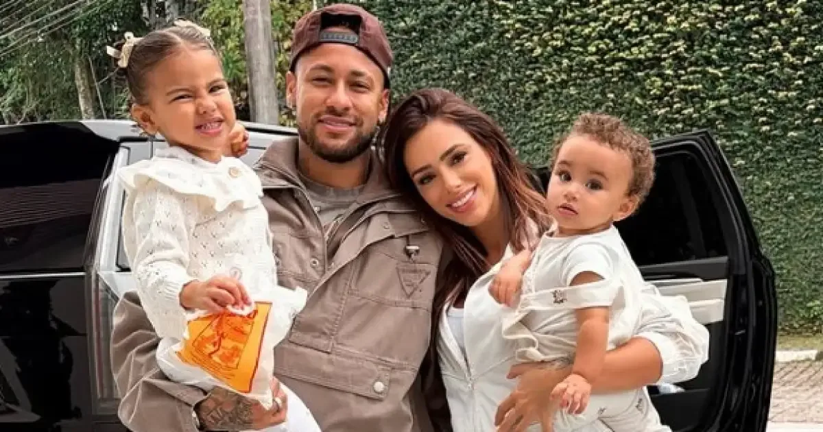 Neymar revela nome de filha que espera com Bruna Biancardi