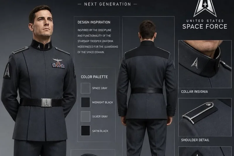 Imagem de uniforme espacial divulgada por Trump é comparada à farda nazista