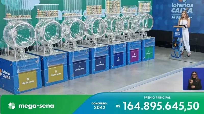 Mega-Sena tem prêmio estimado em R$ 48 milhões no concurso 3.054