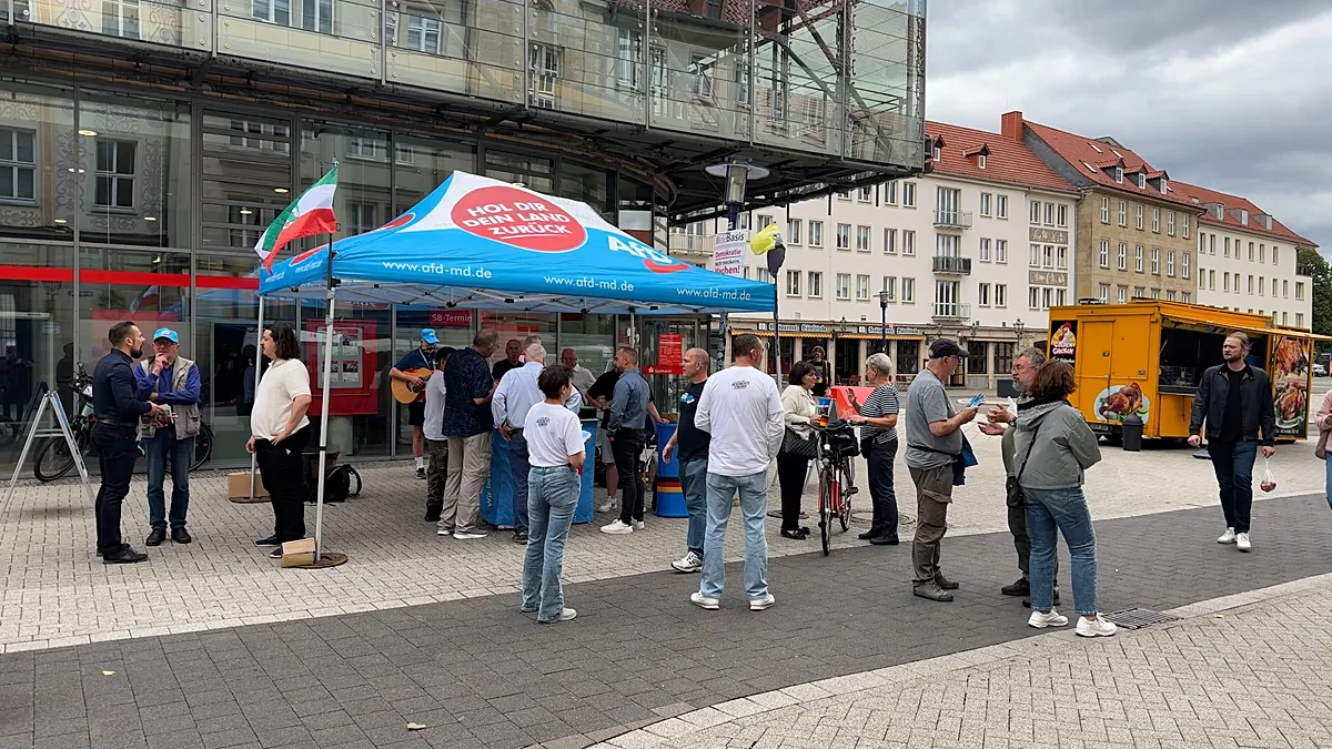 Indecisos e protestos cercam avanço da AfD em Saxônia-Anhalt