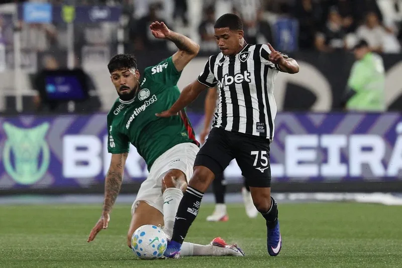 Alexander Barboza critica vaias da torcida do Botafogo após empate com o Palmeiras