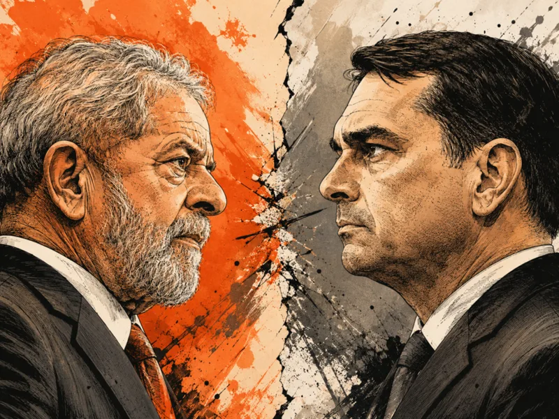 Pesquisa aponta empate entre Lula e Flávio Bolsonaro no segundo turno