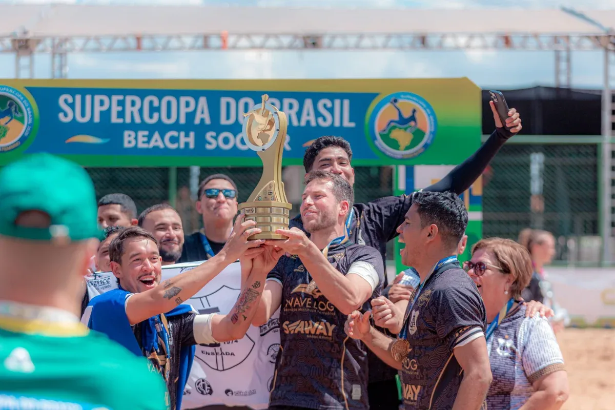São Pedro-ES e Juventus-SC vencem a Supercopa do Brasil de Beach Soccer