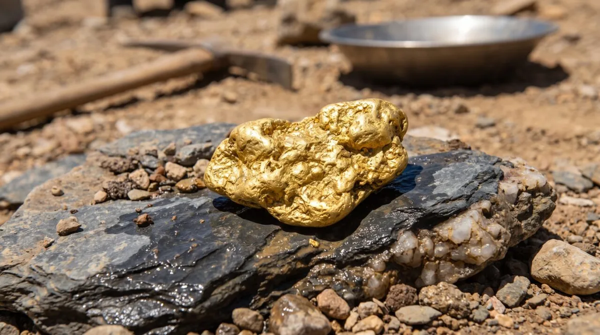 Ouro no Brasil se concentra em rochas antigas e depósitos de rios