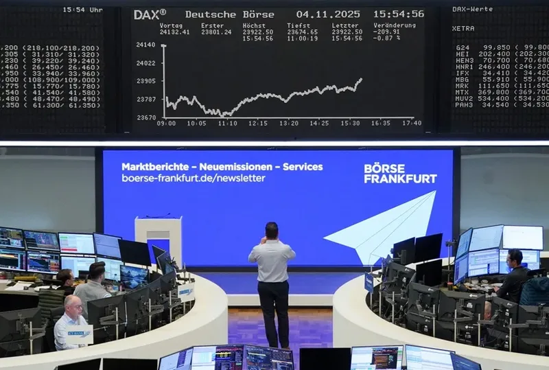 Bolsas europeias avançam com petróleo em baixa e maior apetite por risco