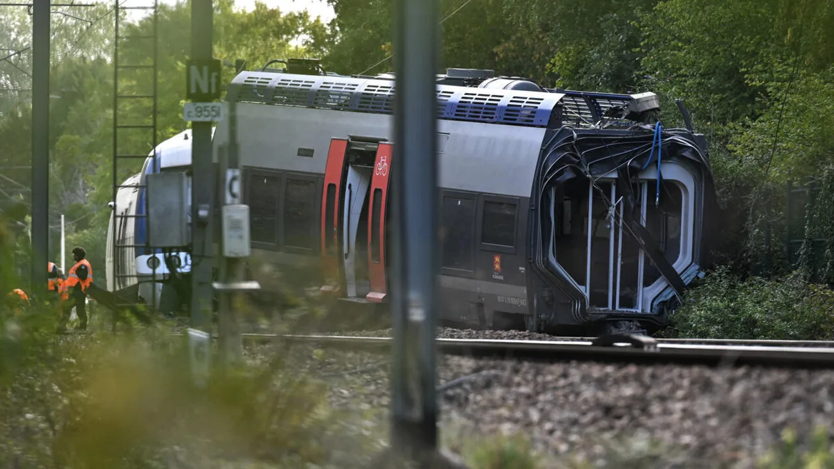 Perícia busca explicar objeto encontrado em linha após acidente ferroviário na França