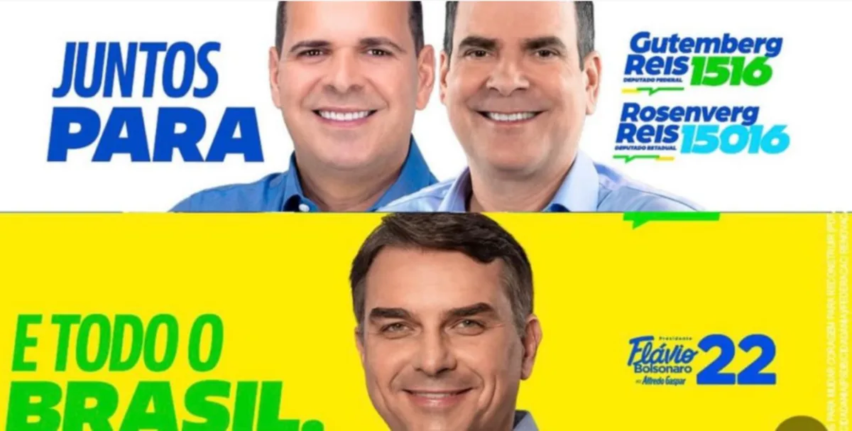 Família Reis combina apoio a Paes e imagem de Flávio Bolsonaro no Rio